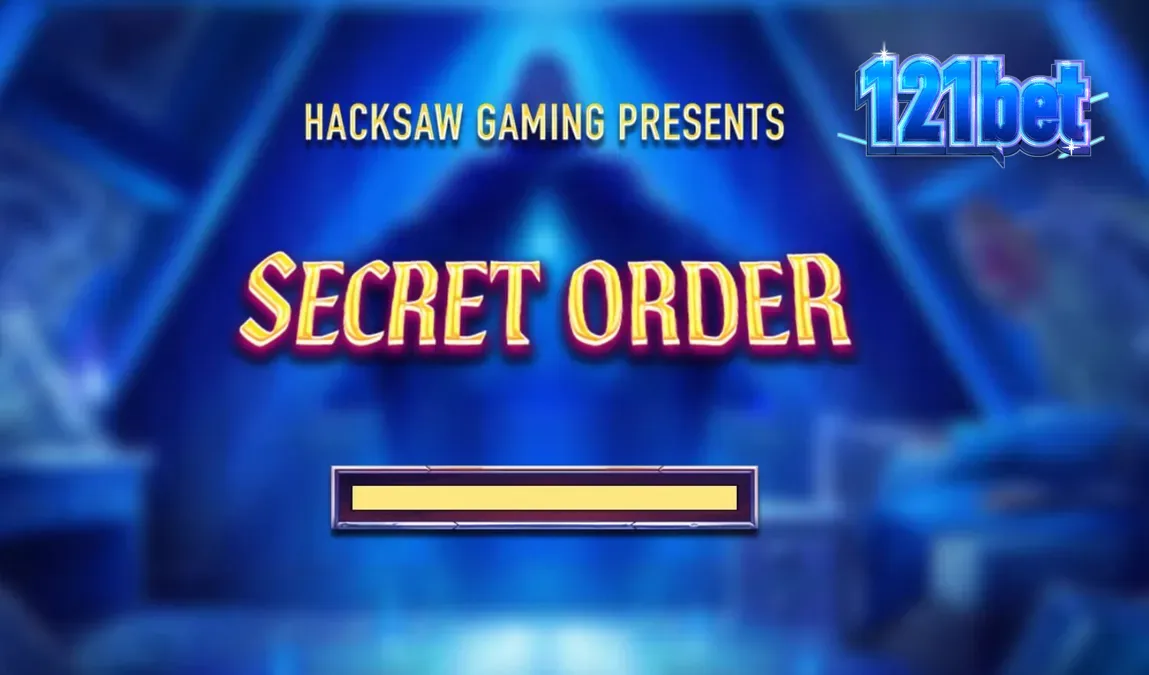 Interface do slot Secret Order com símbolos místicos e grade 5x4